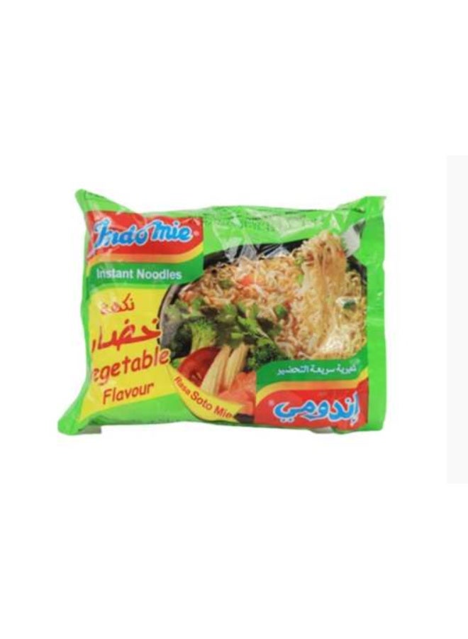 إندومي اندومي السعودية بنكهة الخضار – عبوة 5 × 60 جرام | وجبة سريعة وسهلة التحضير | الطعم الأصلي للأندومي السعودي - Image 2